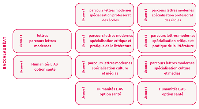 Parcours - Lettres modernes